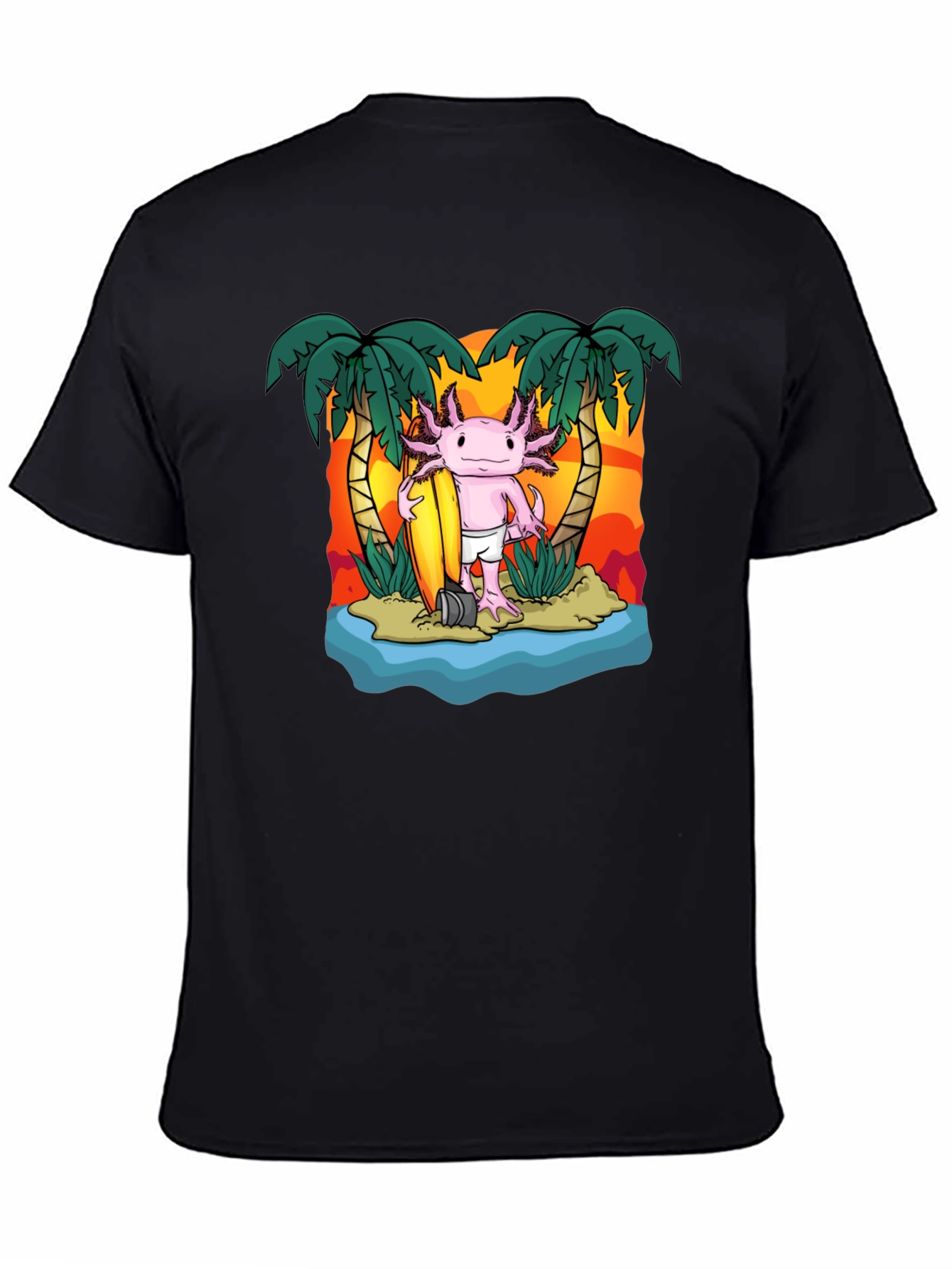 Axolotl Surfer T-Shirt