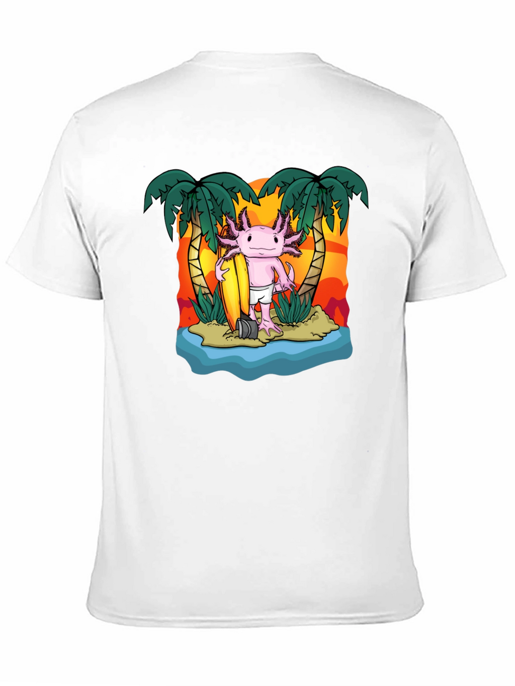 Axolotl Surfer T-Shirt