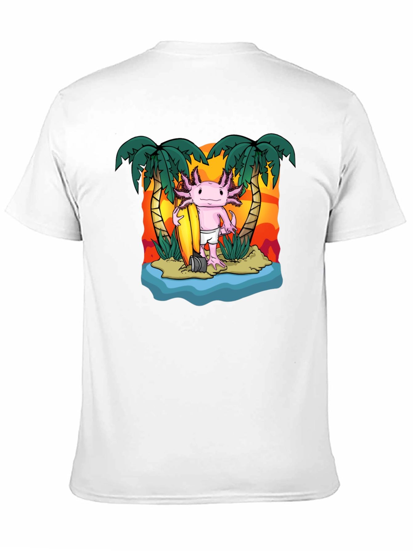 Axolotl Surfer T-Shirt