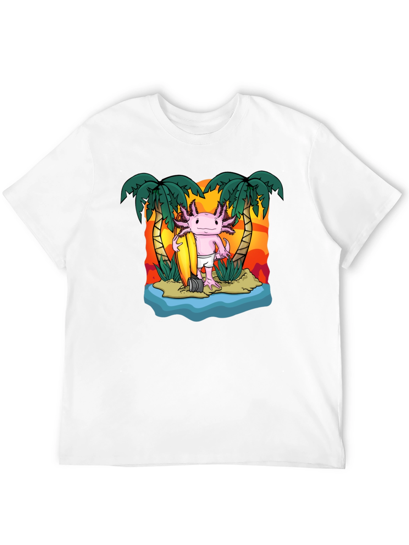 Axolotl Surfer T-Shirt