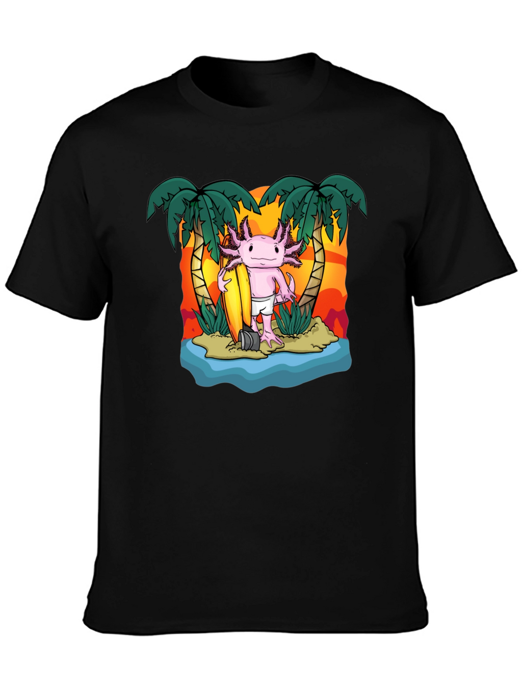 Axolotl Surfer T-Shirt