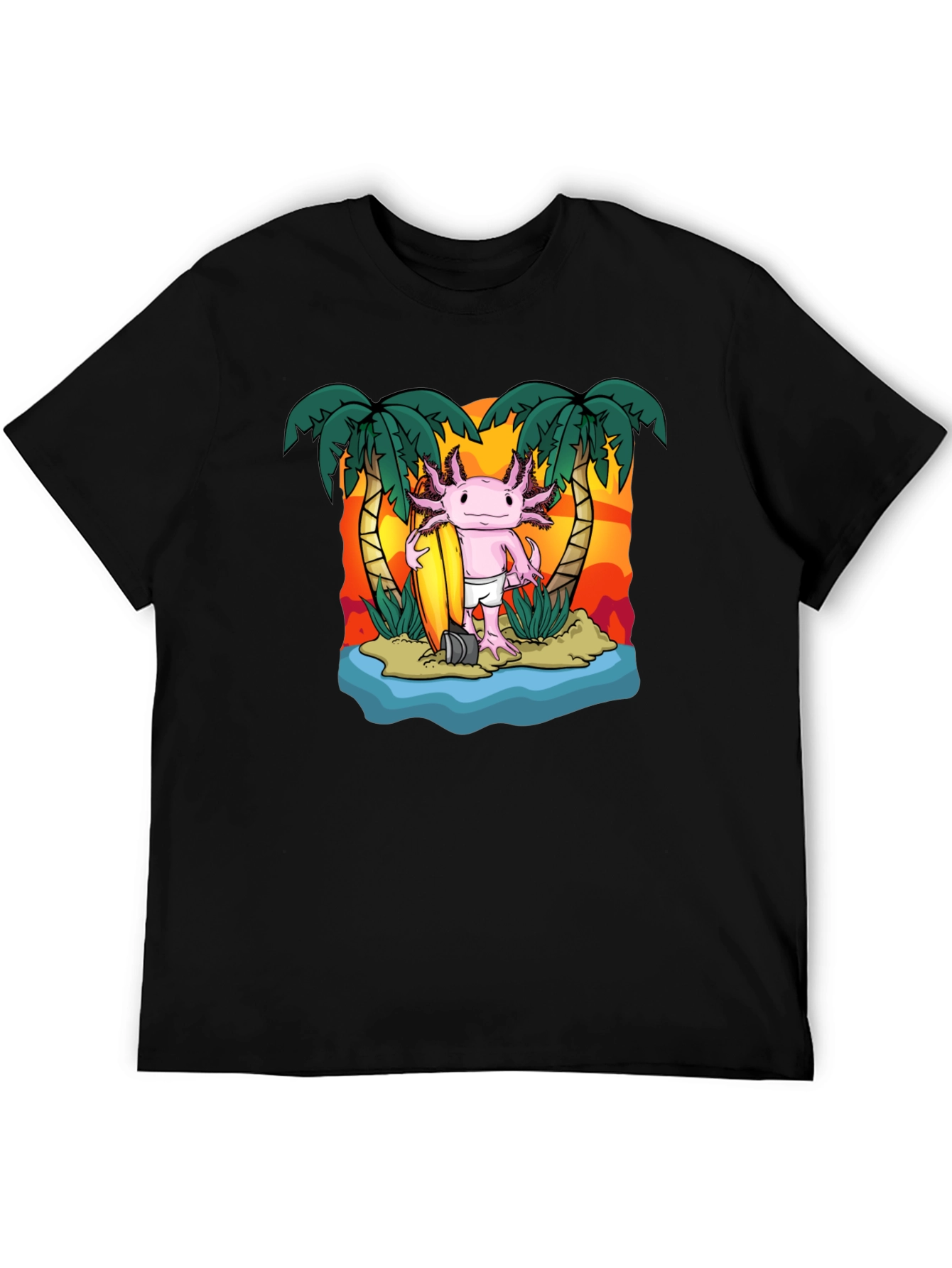 Axolotl Surfer T-Shirt
