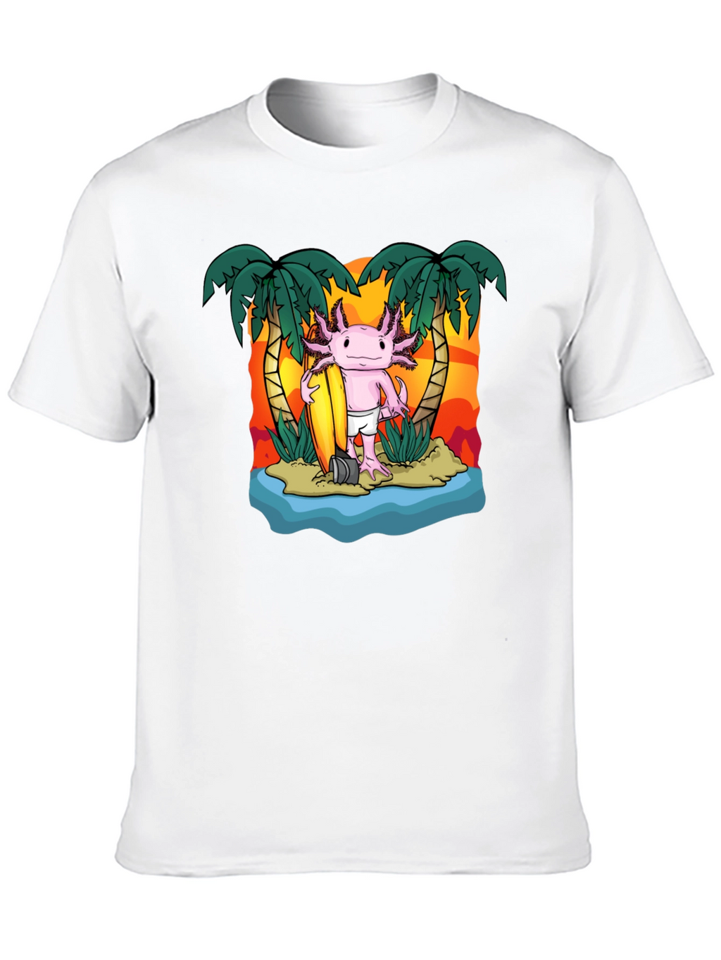Axolotl Surfer T-Shirt