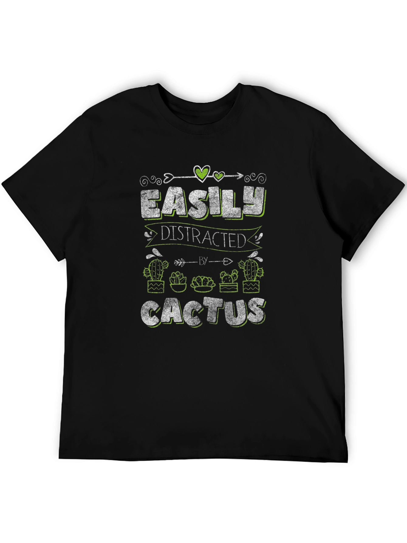 Easily Distracted by Cactus T-Shirt