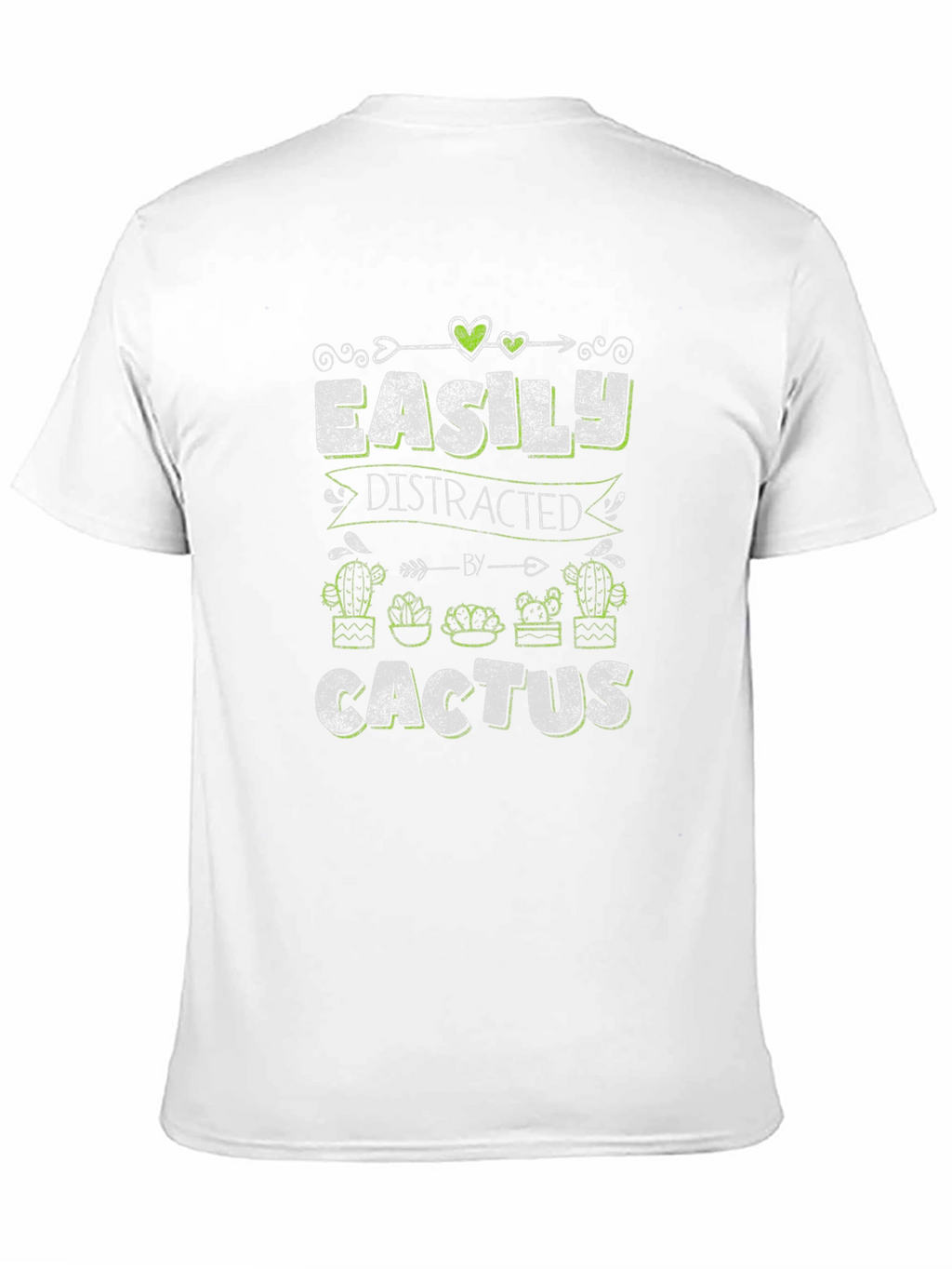 Easily Distracted by Cactus T-Shirt