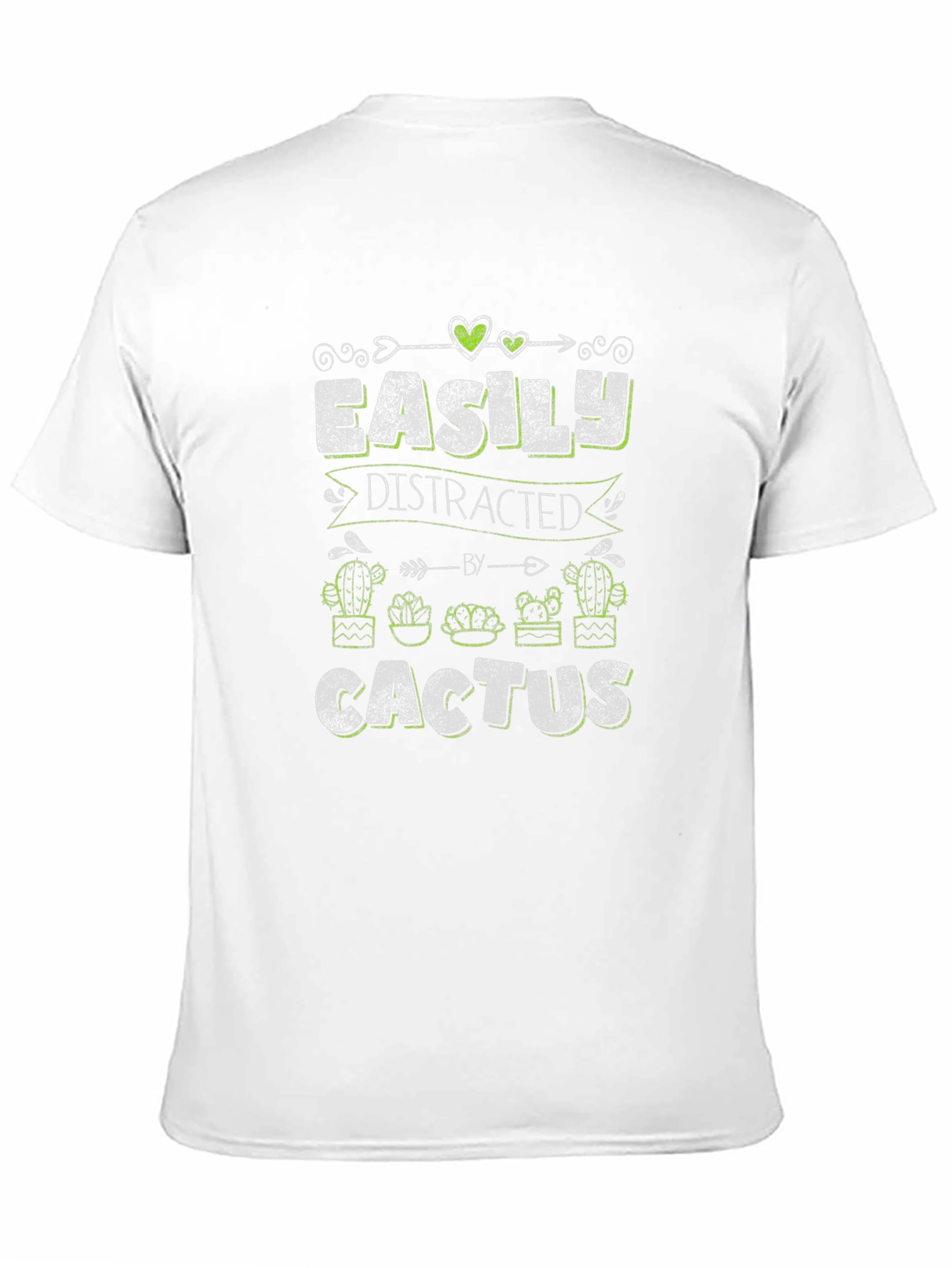 Easily Distracted by Cactus T-Shirt