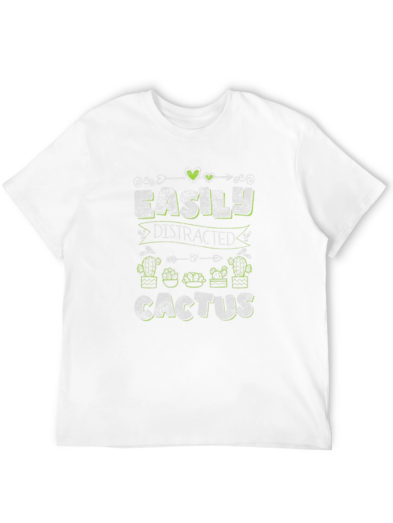 Easily Distracted by Cactus T-Shirt