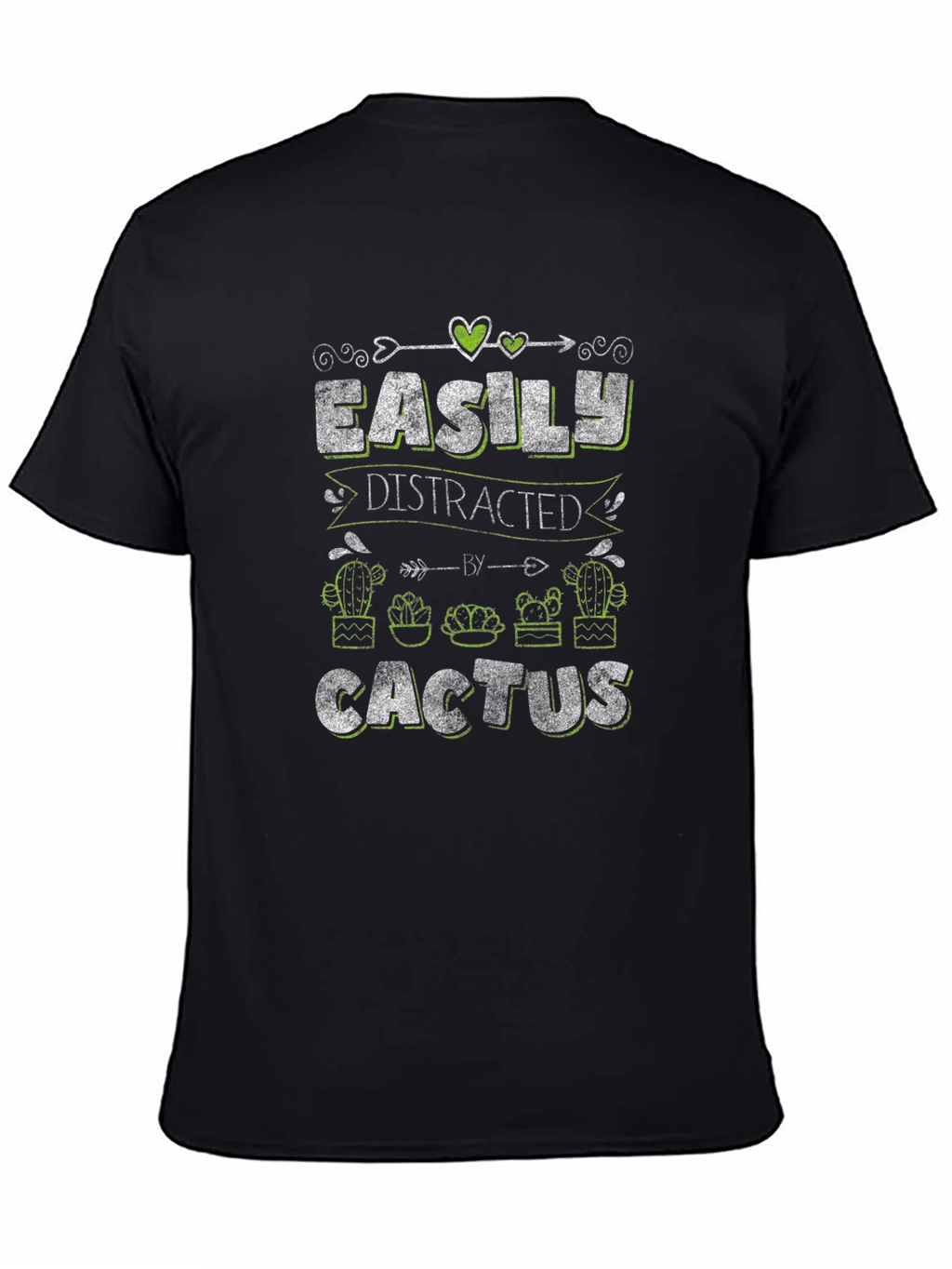 Easily Distracted by Cactus T-Shirt