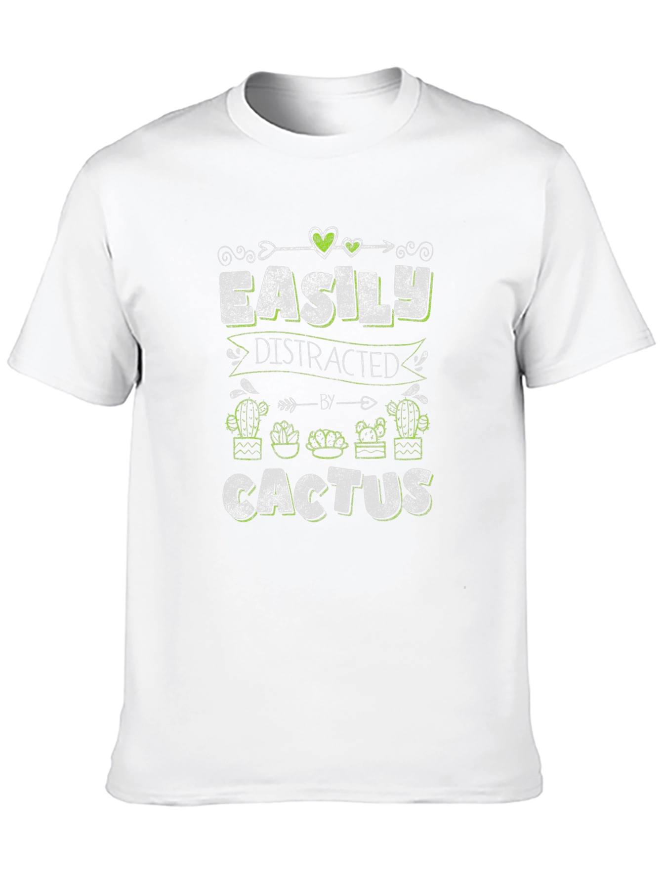 Easily Distracted by Cactus T-Shirt