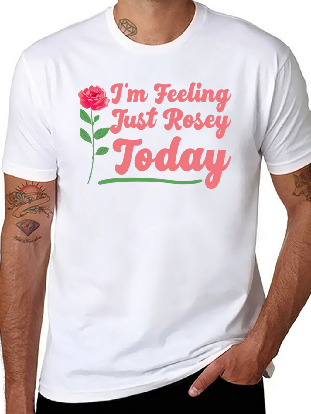 Feeling Rosey Today Graphic Tee