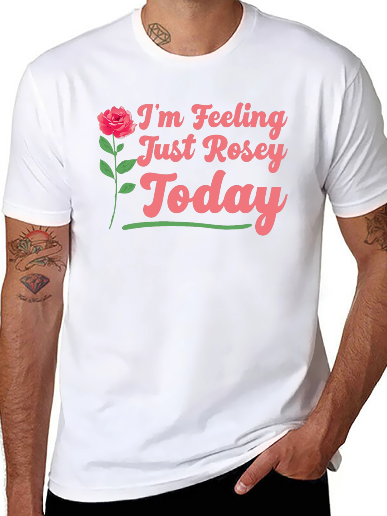 Feeling Rosey Today Graphic Tee