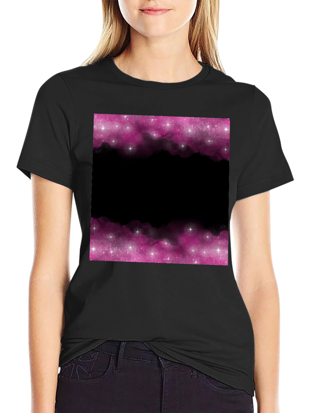 Galaxy Dreams T-Shirt - Black Space Design