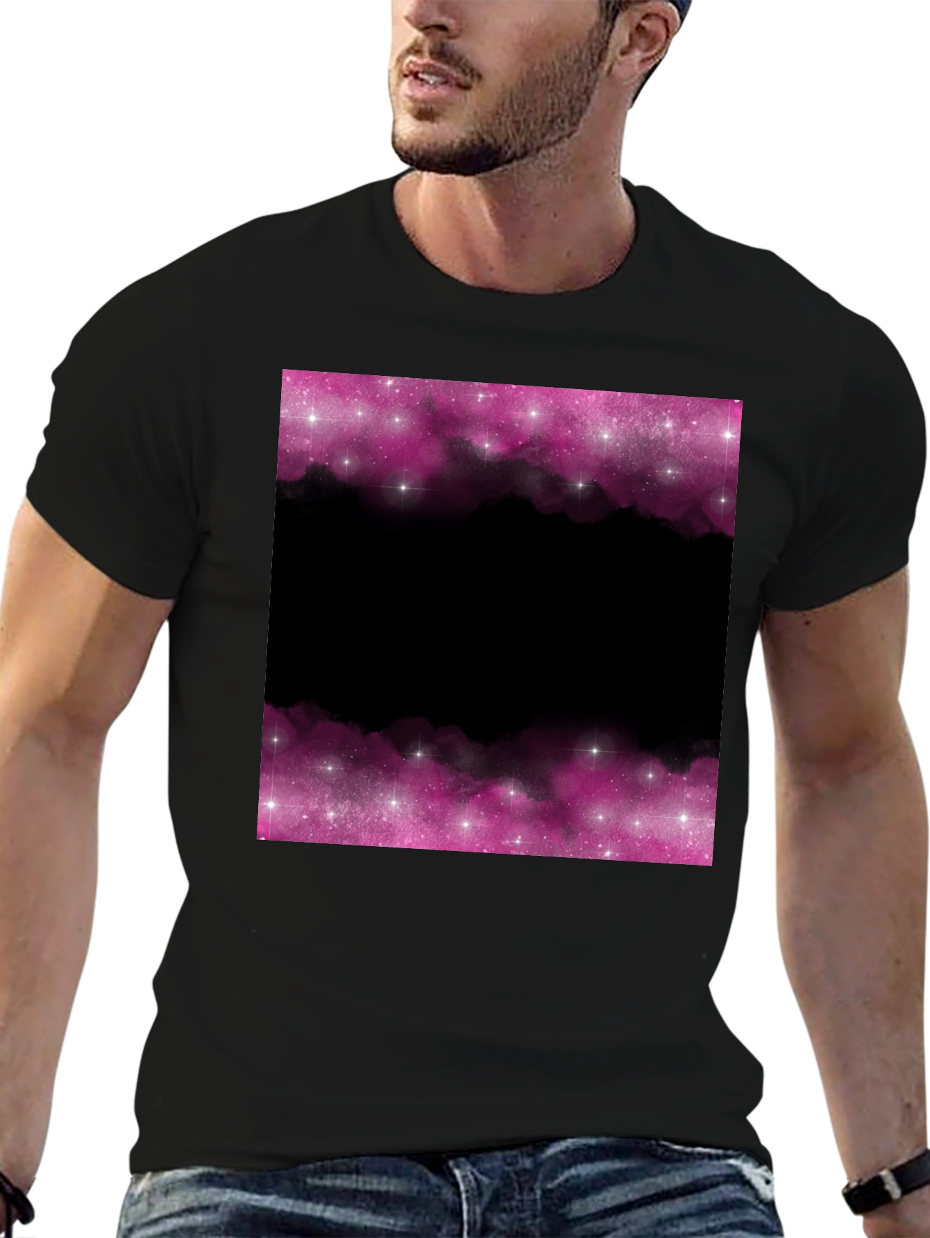 Galaxy Dreams T-Shirt - Black Space Design