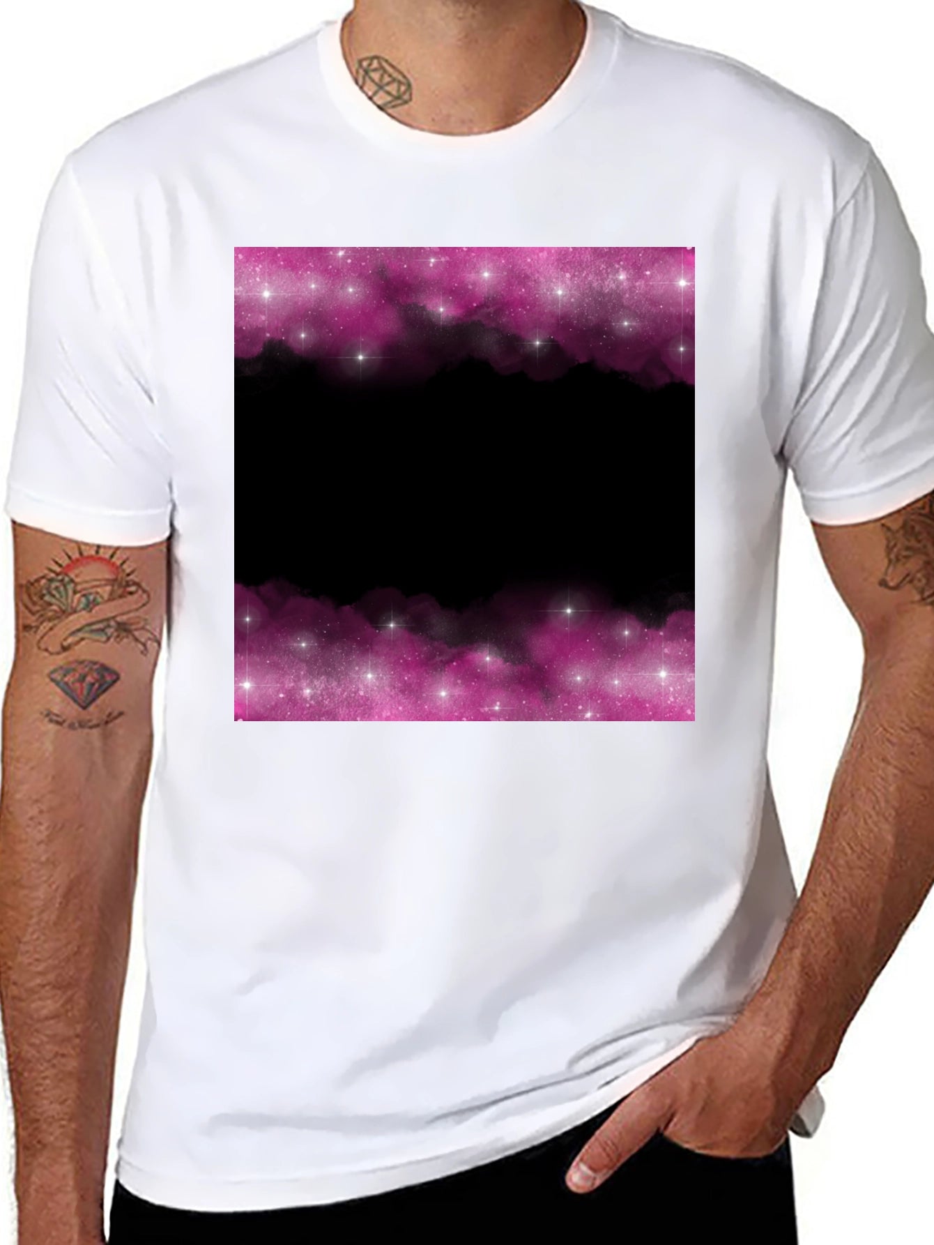 Galaxy Dreams T-Shirt - Black Space Design