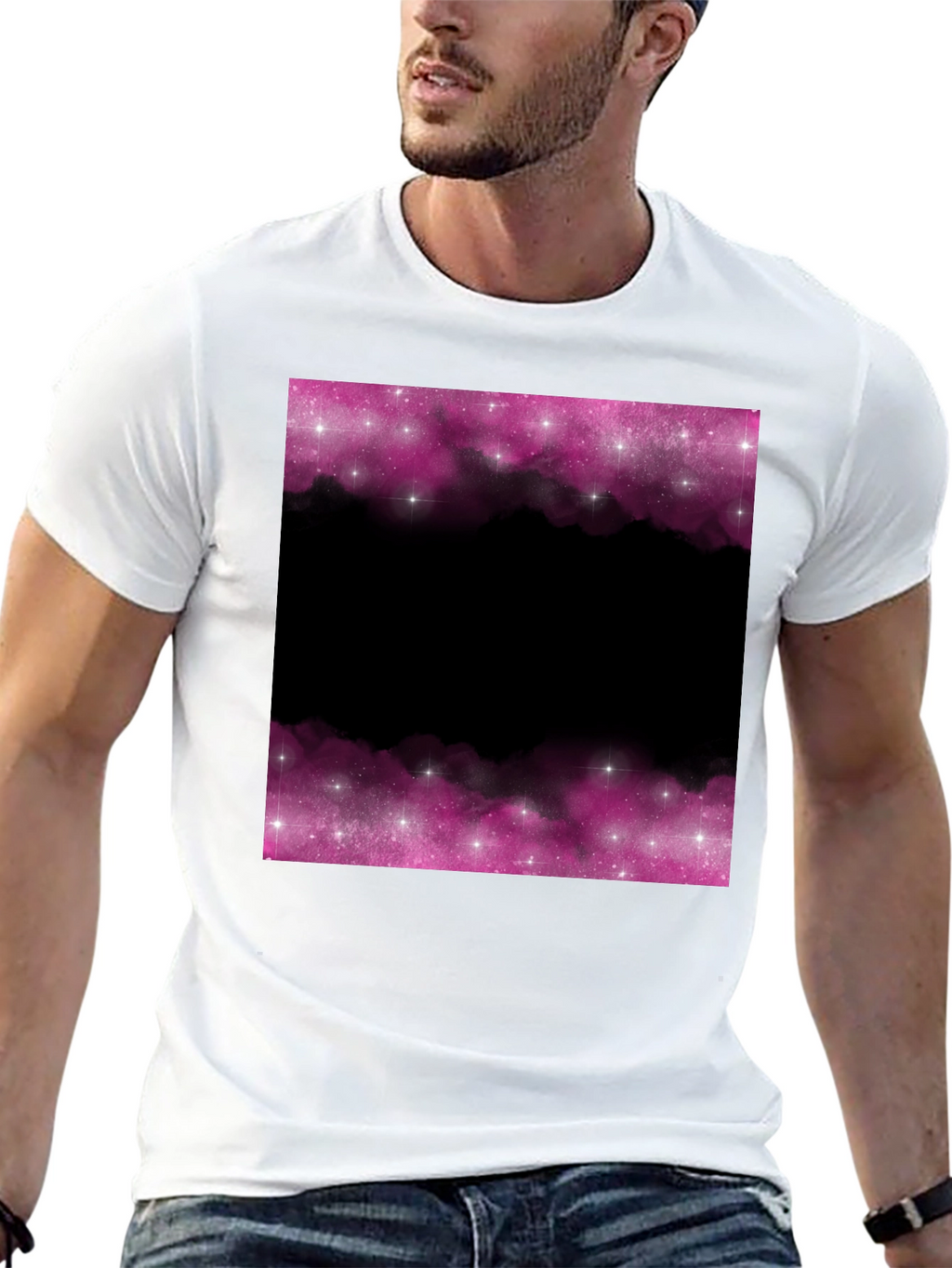 Galaxy Dreams T-Shirt - Black Space Design