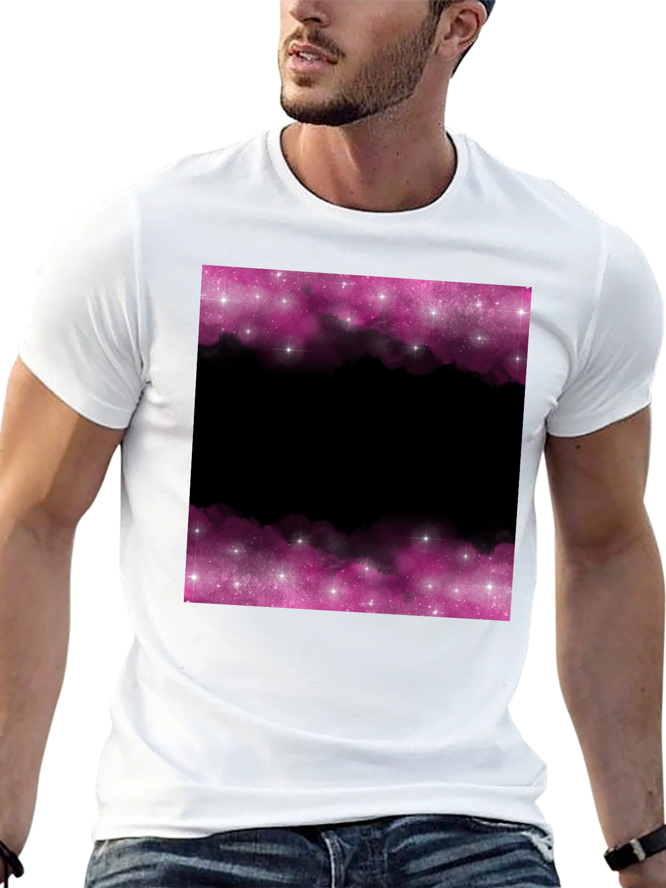 Galaxy Dreams T-Shirt - Black Space Design