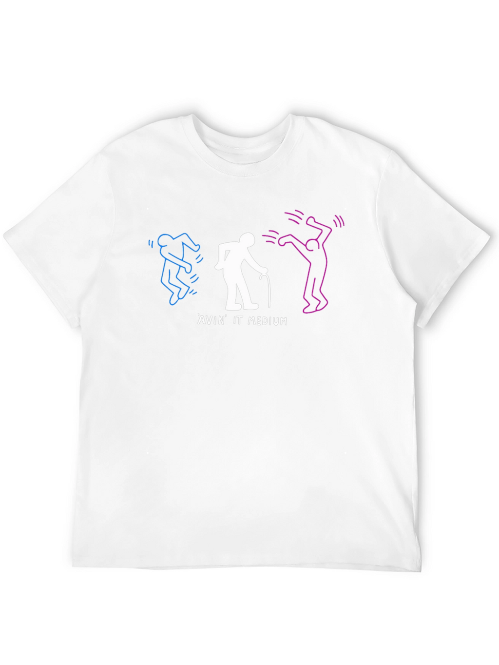 Dancing Trio T-Shirt - Avin It Medium