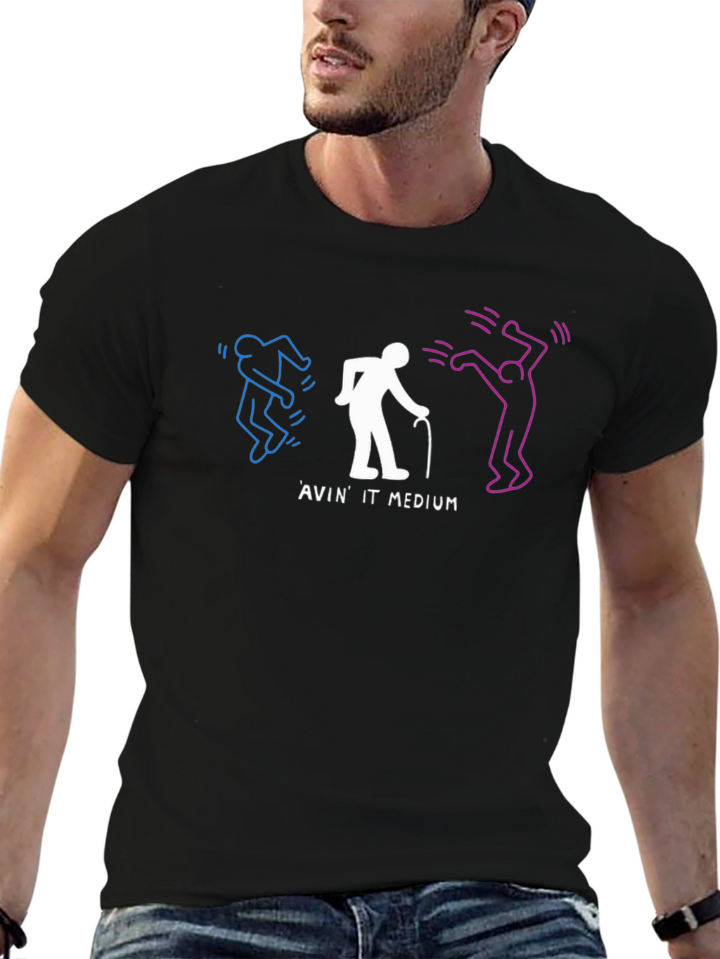Dancing Trio T-Shirt - Avin It Medium