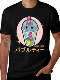 Kawaii Bubble Tea Graphic Tee