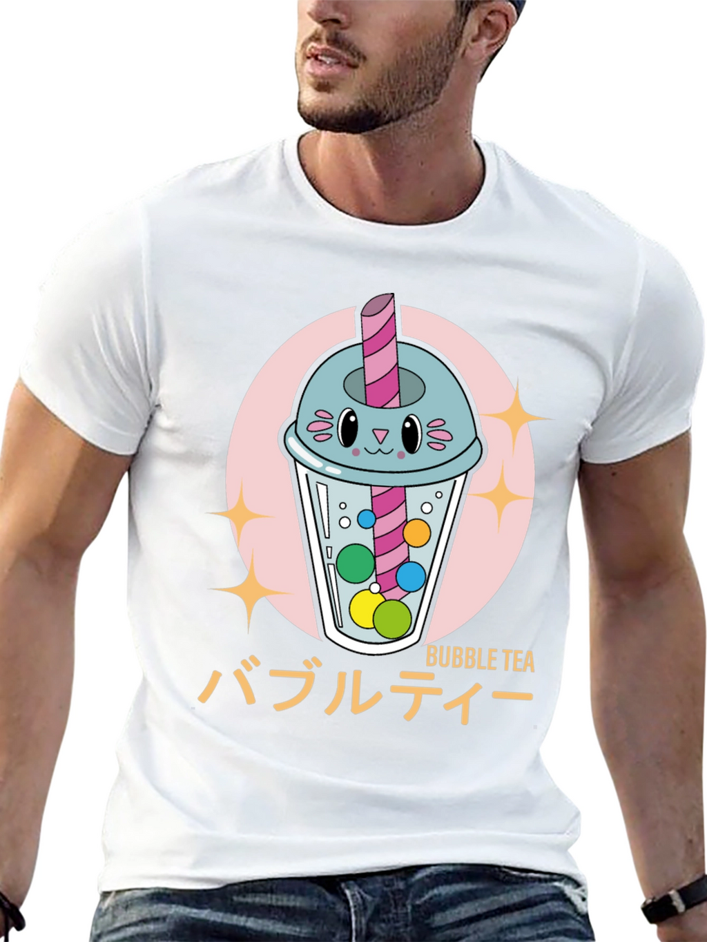 Kawaii Bubble Tea Graphic Tee