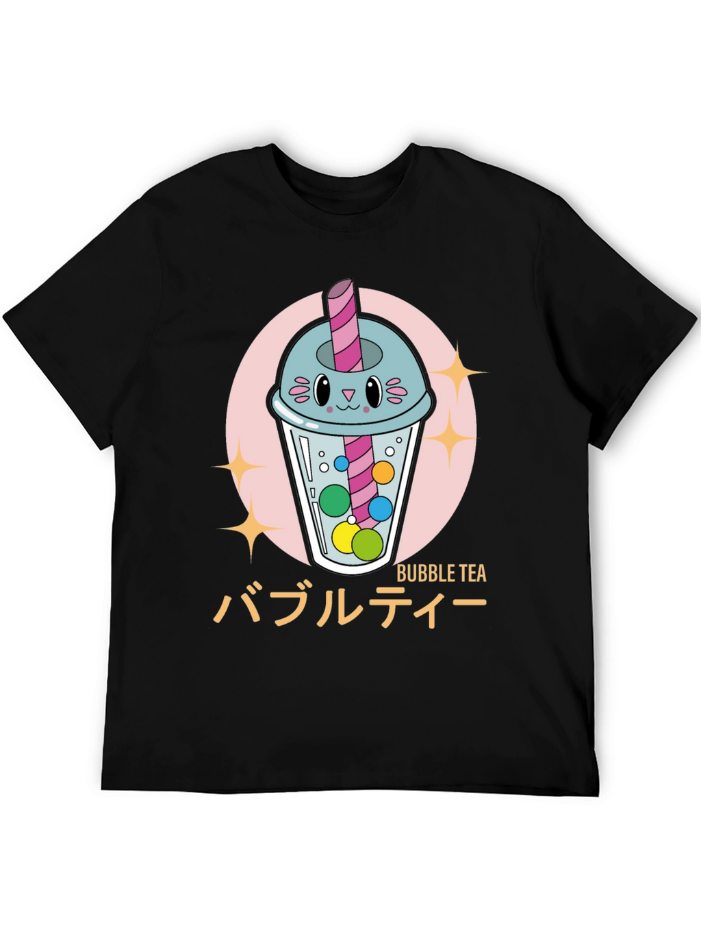 Kawaii Bubble Tea Graphic Tee