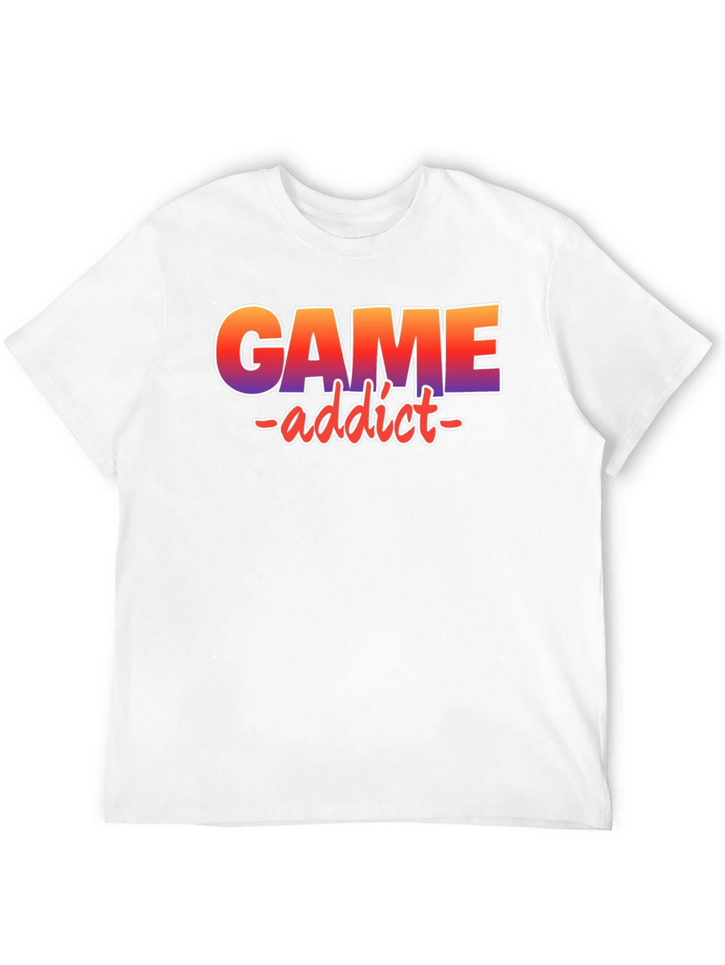 Game Addict Graphic Tee - Gamer T-Shirt