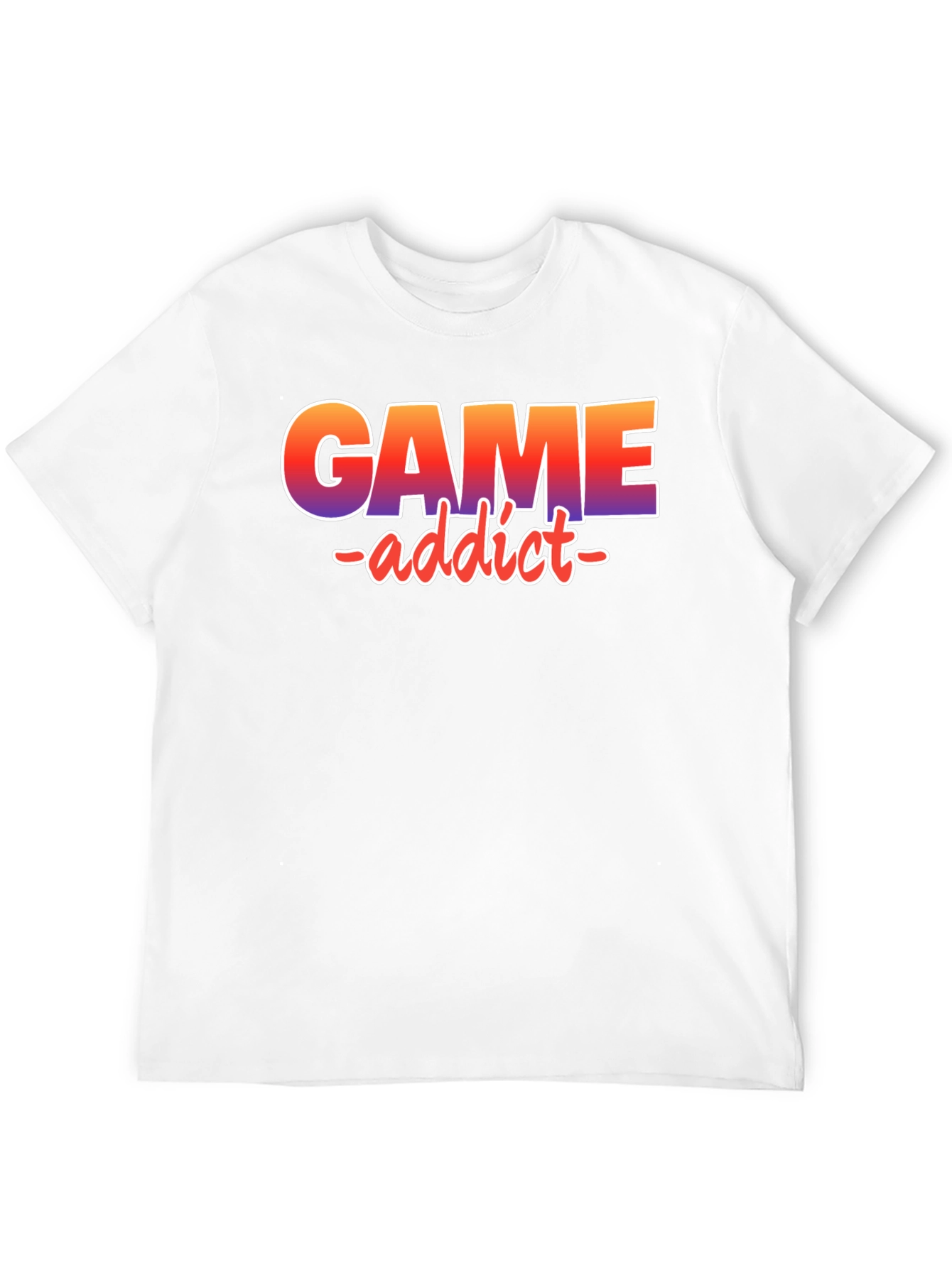 Game Addict Graphic Tee - Gamer T-Shirt
