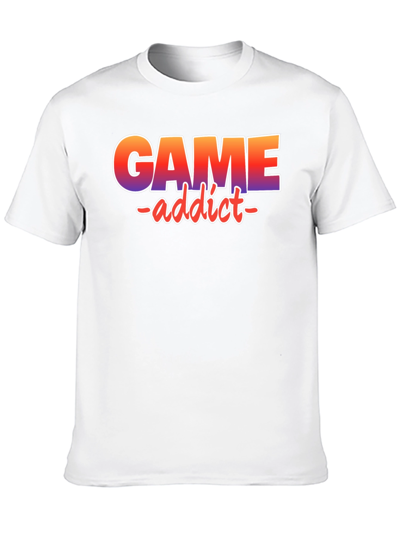 Game Addict Graphic Tee - Gamer T-Shirt