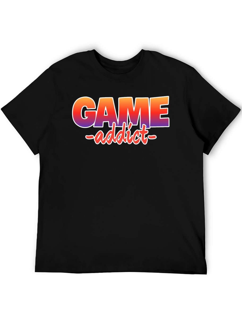 Game Addict Graphic Tee - Gamer T-Shirt