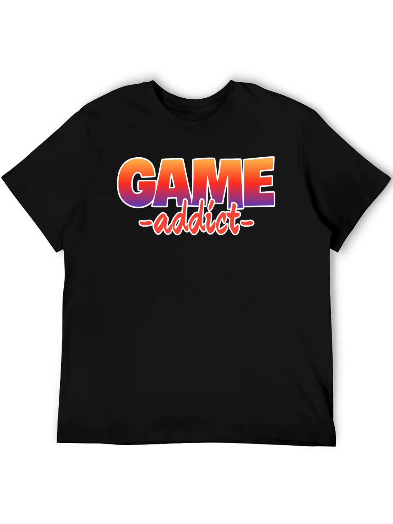 Game Addict Graphic Tee - Gamer T-Shirt