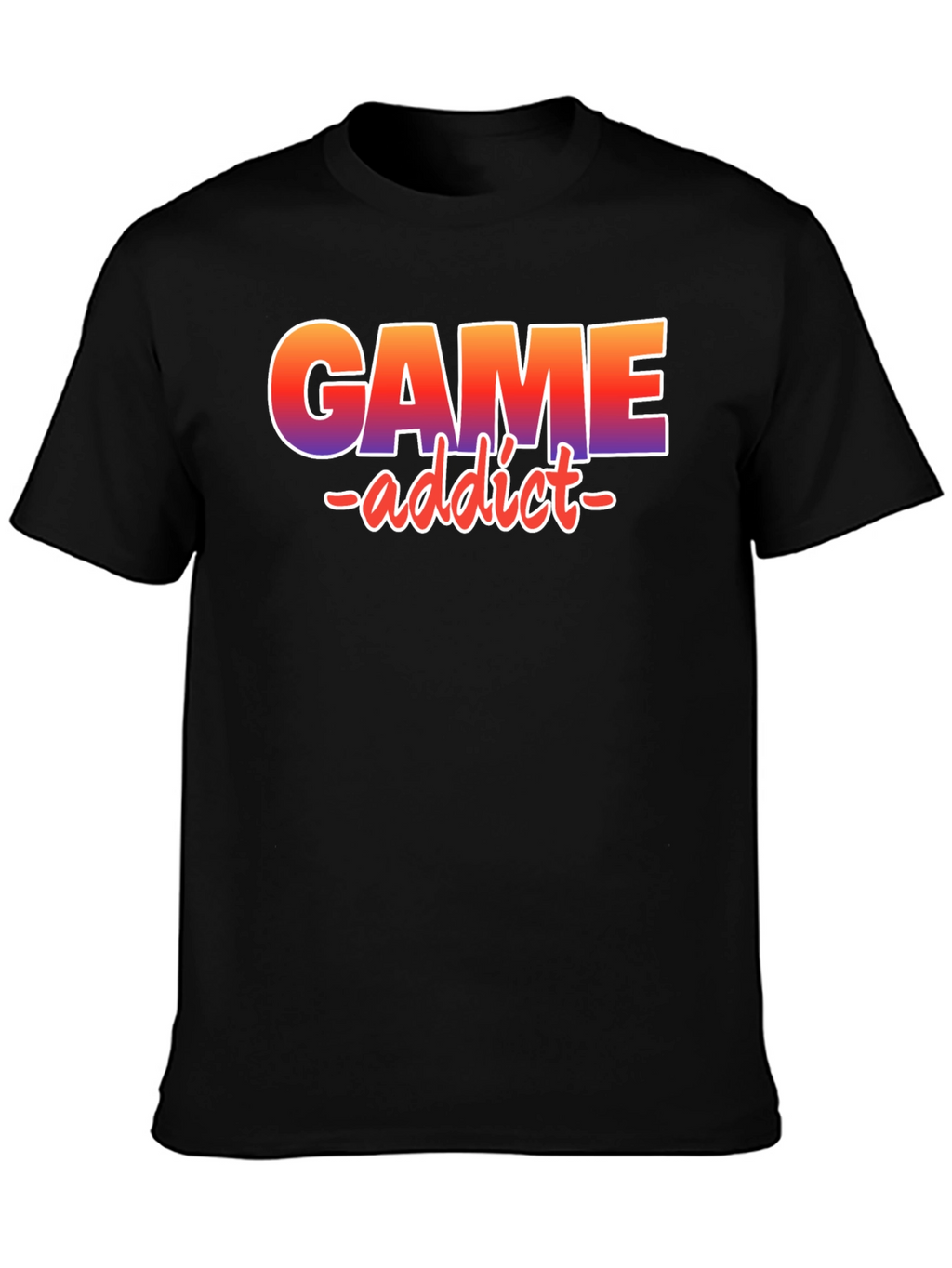 Game Addict Graphic Tee - Gamer T-Shirt