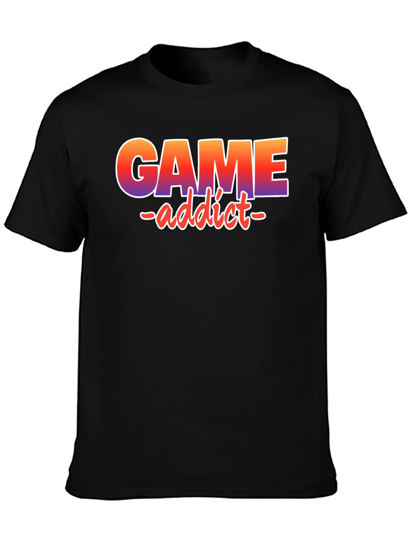 Game Addict Graphic Tee - Gamer T-Shirt