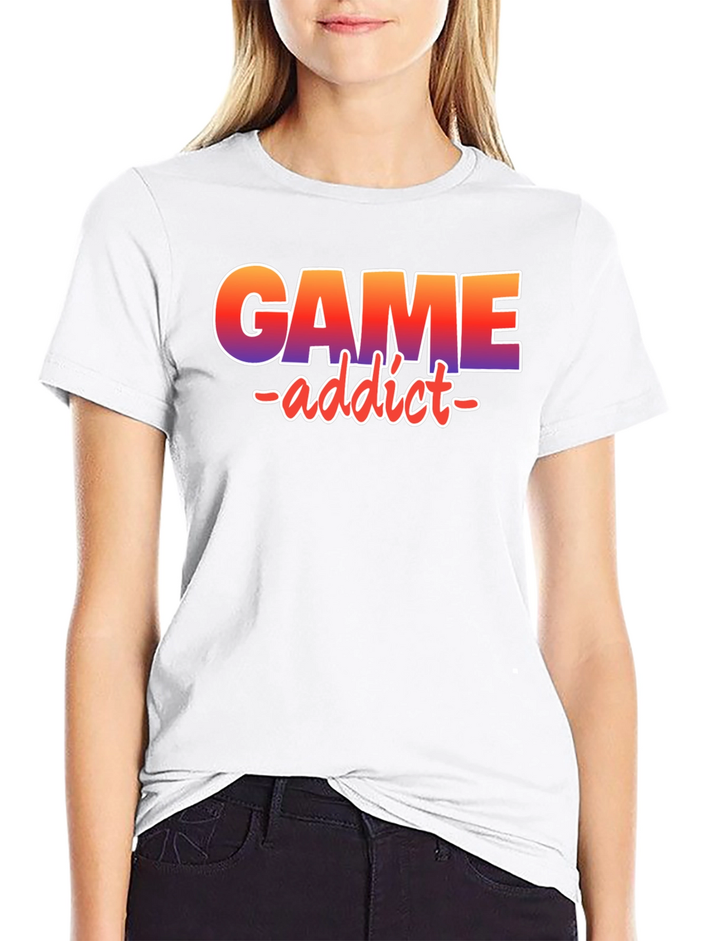 Game Addict Graphic Tee - Gamer T-Shirt