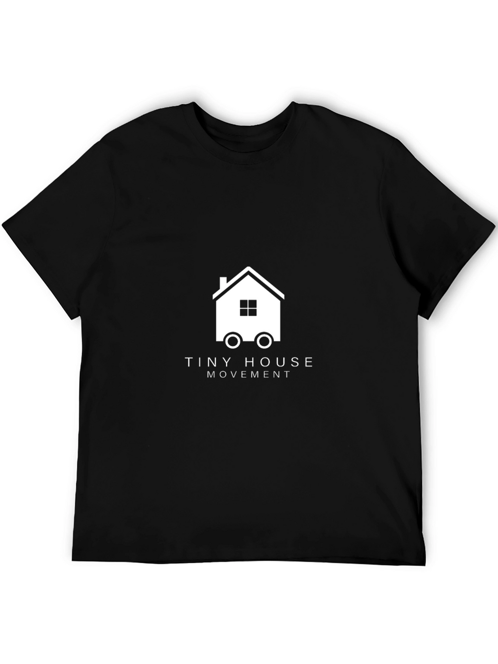 Tiny House Movement Black T-Shirt