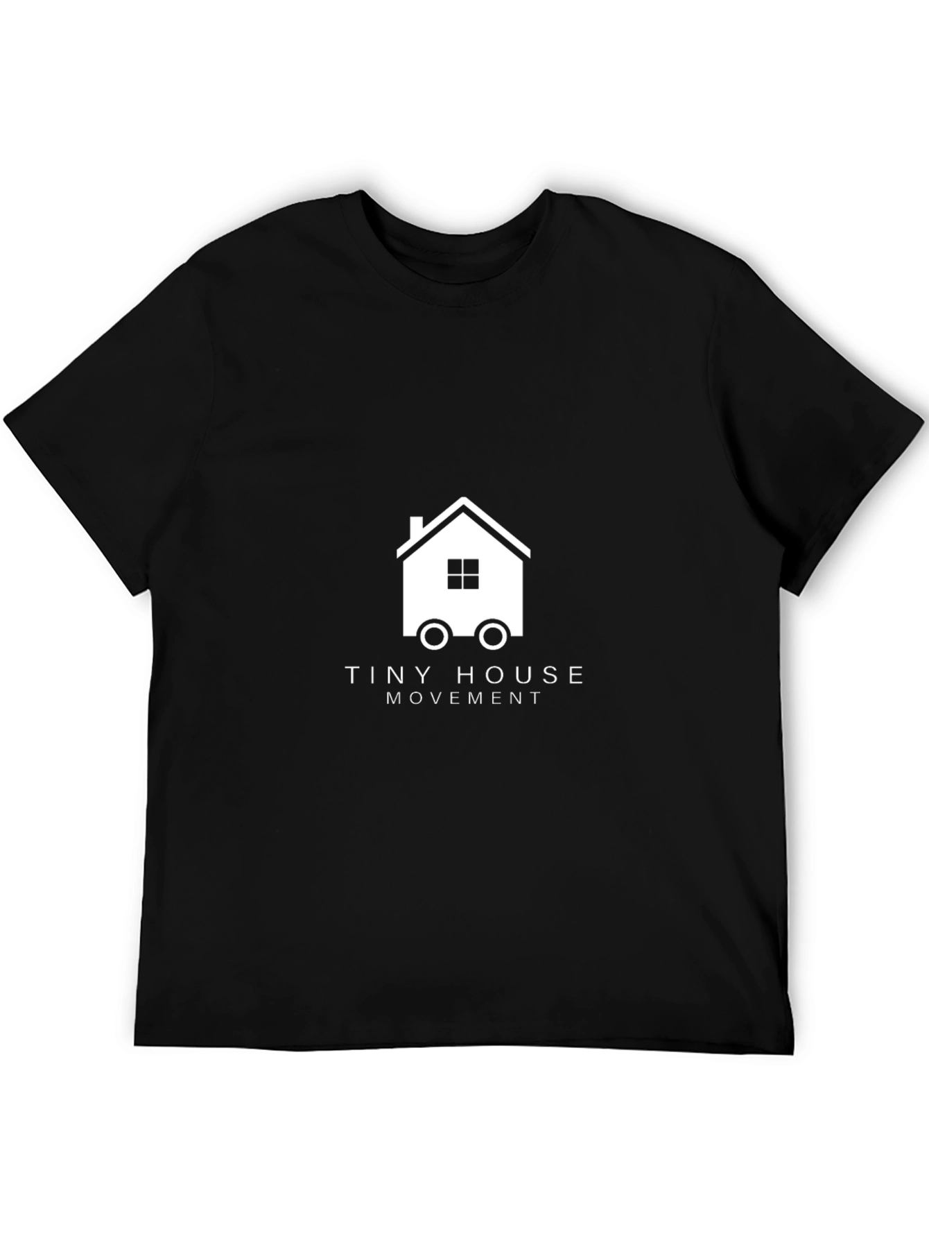 Tiny House Movement Black T-Shirt