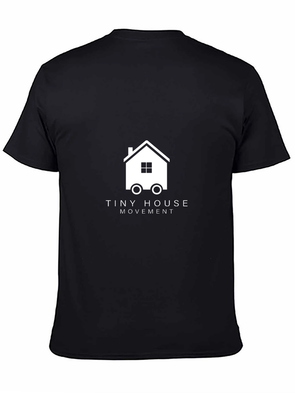 Tiny House Movement Black T-Shirt