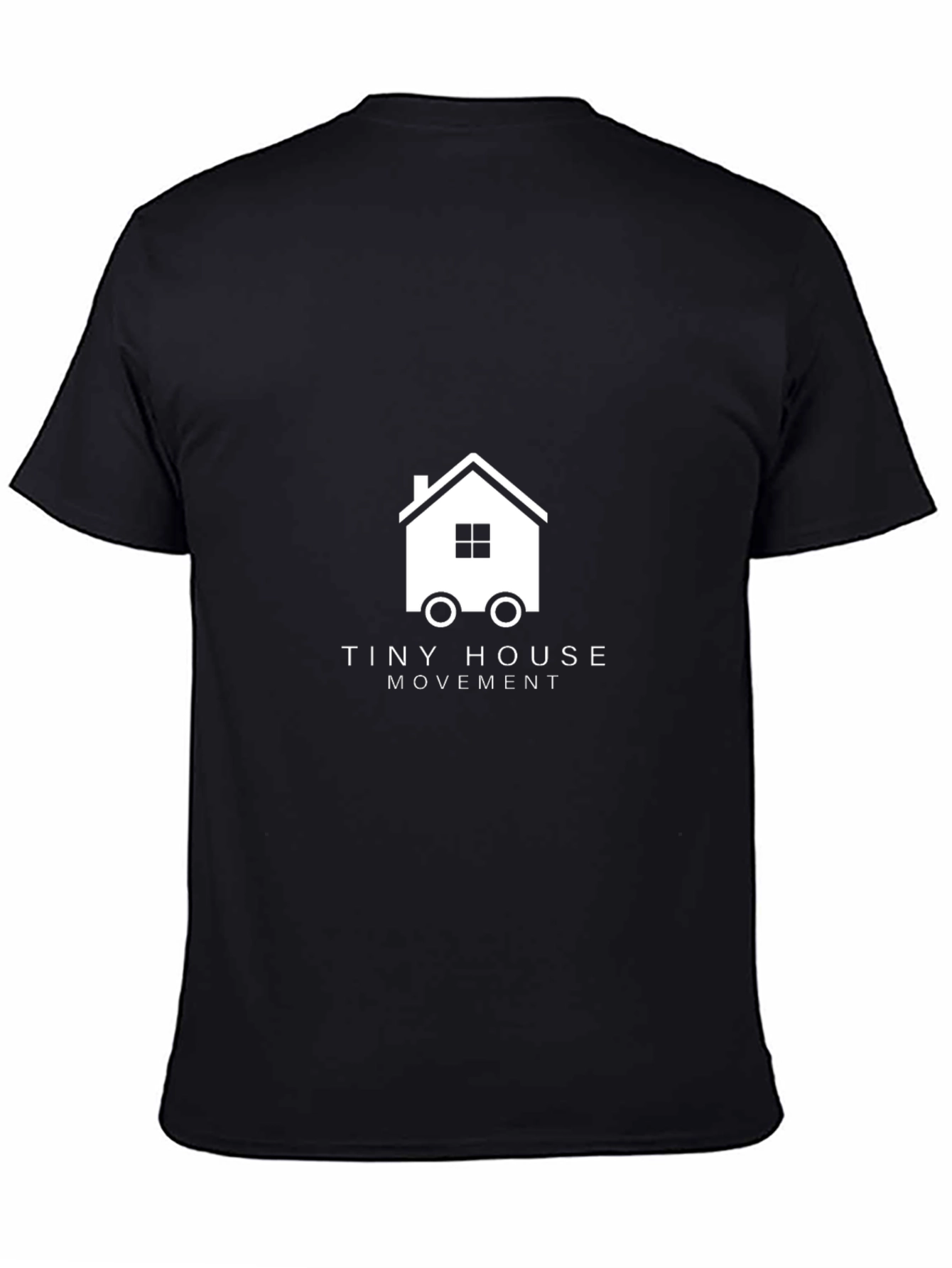 Tiny House Movement Black T-Shirt