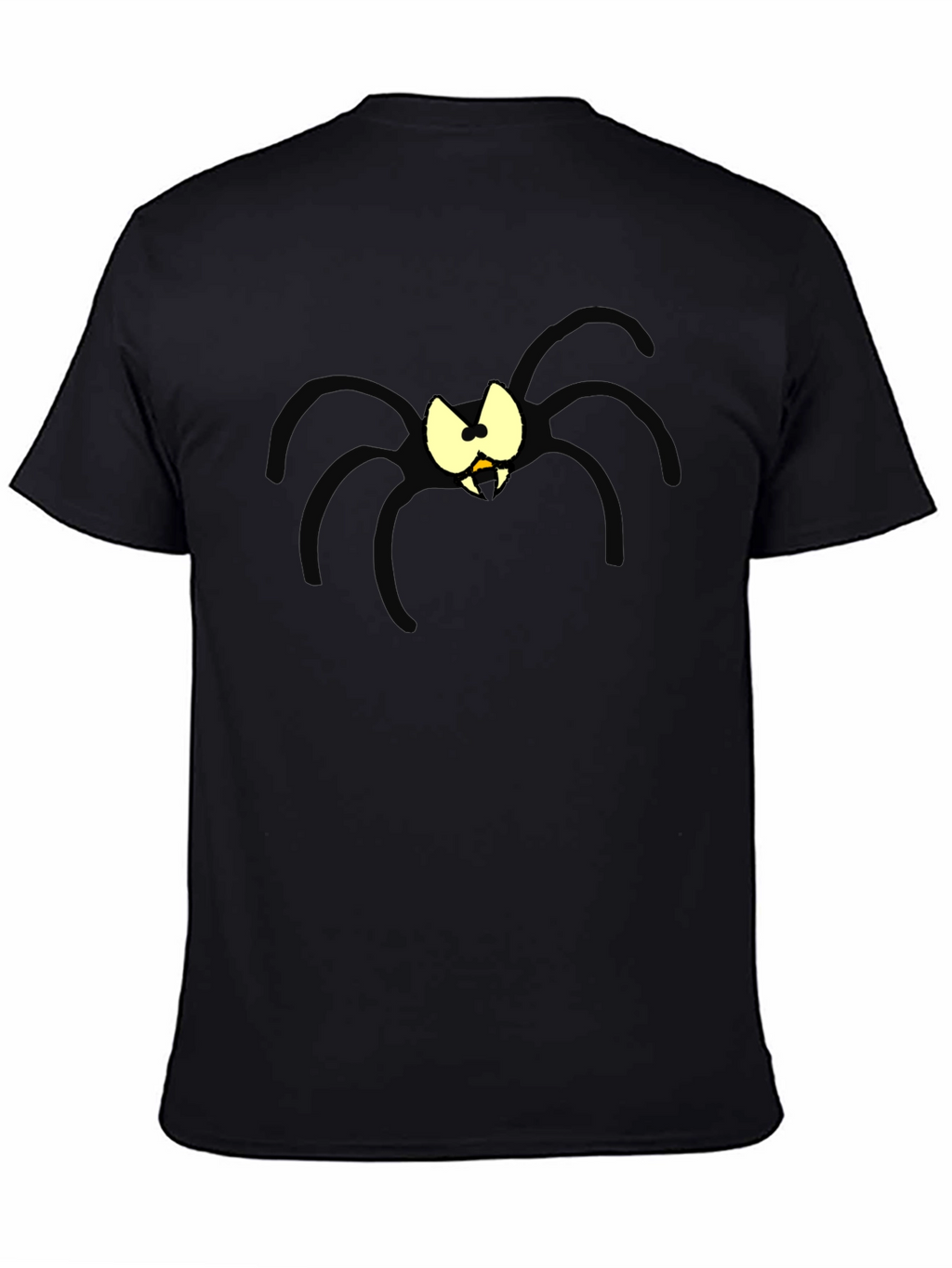 Spooky Spider Graphic T-Shirt - Halloween Ready!