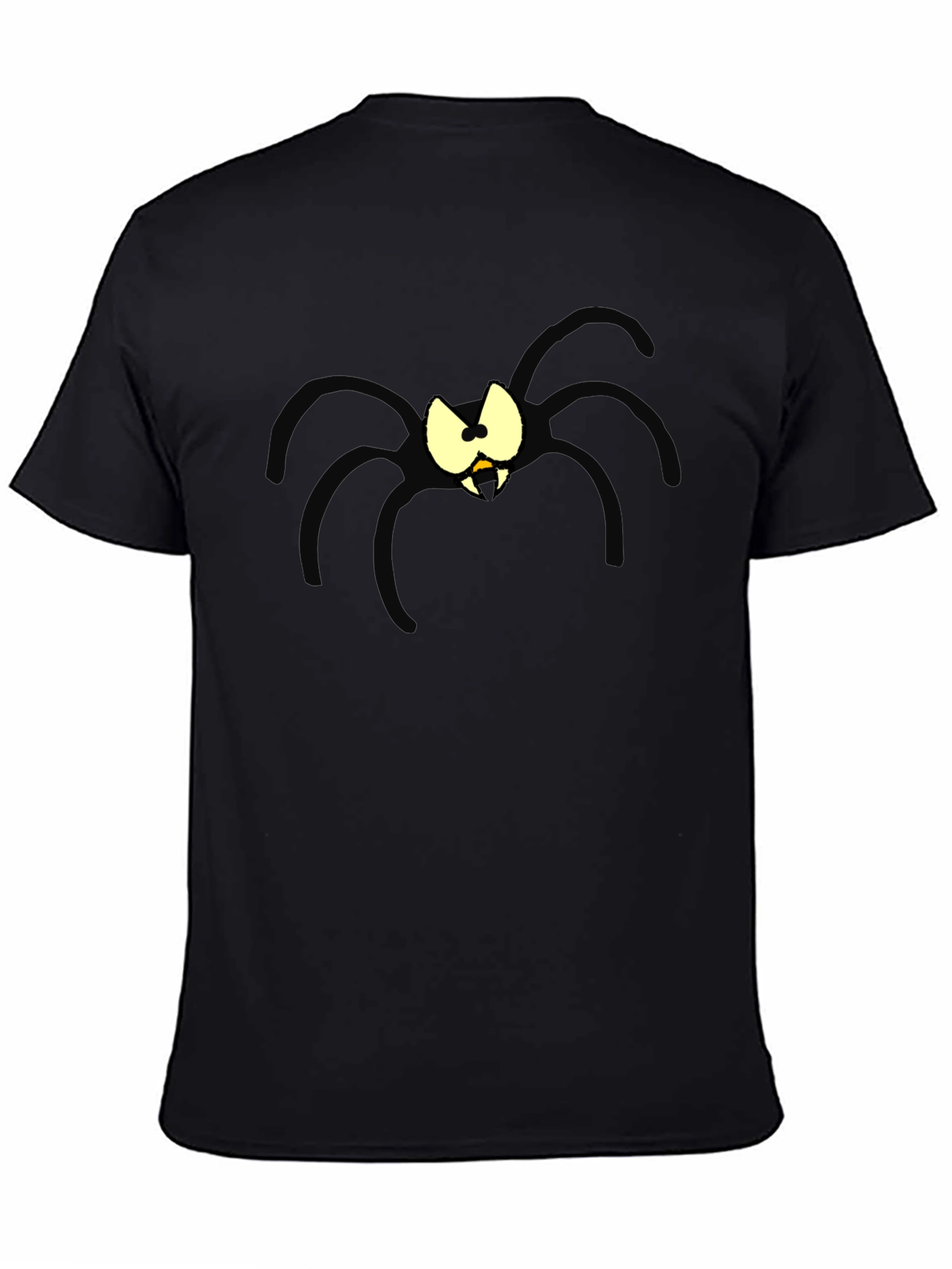 Spooky Spider Graphic T-Shirt - Halloween Ready!