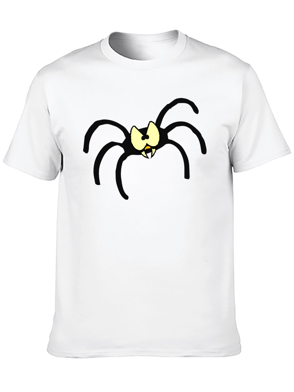 Spooky Spider Graphic T-Shirt - Halloween Ready!