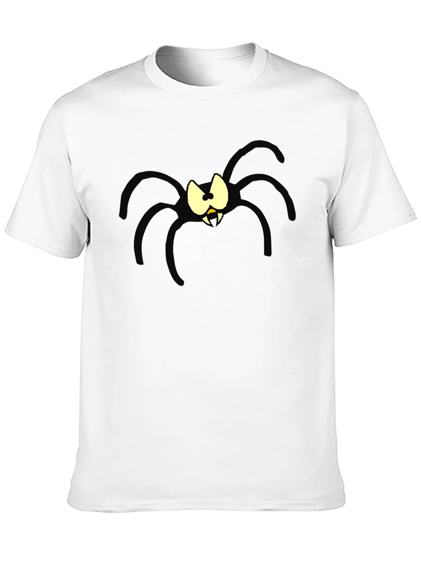 Spooky Spider Graphic T-Shirt - Halloween Ready!