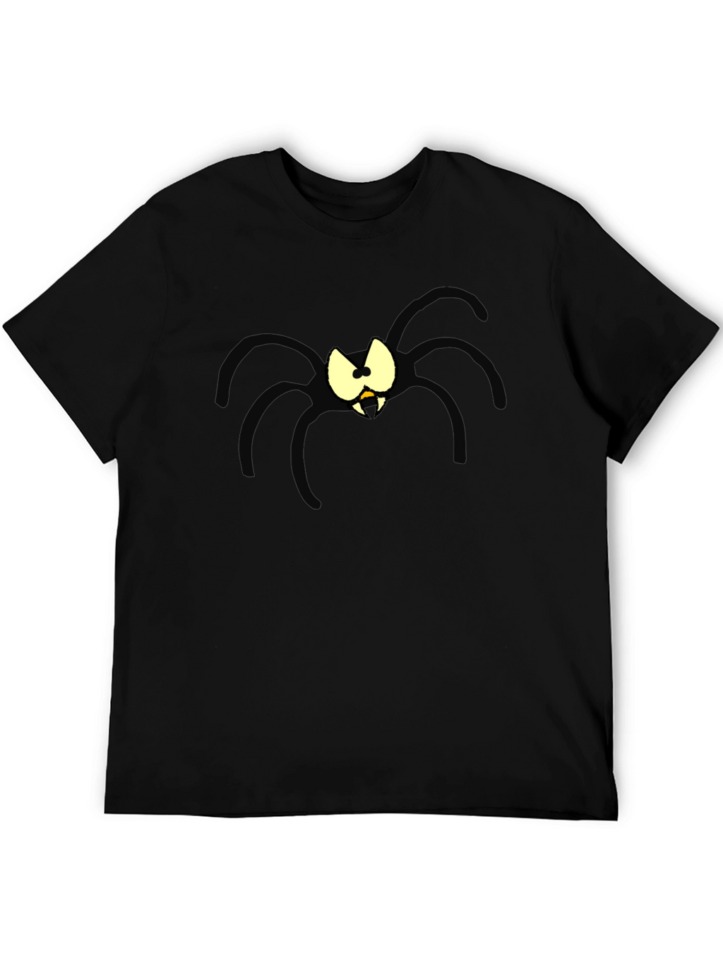Spooky Spider Graphic T-Shirt - Halloween Ready!