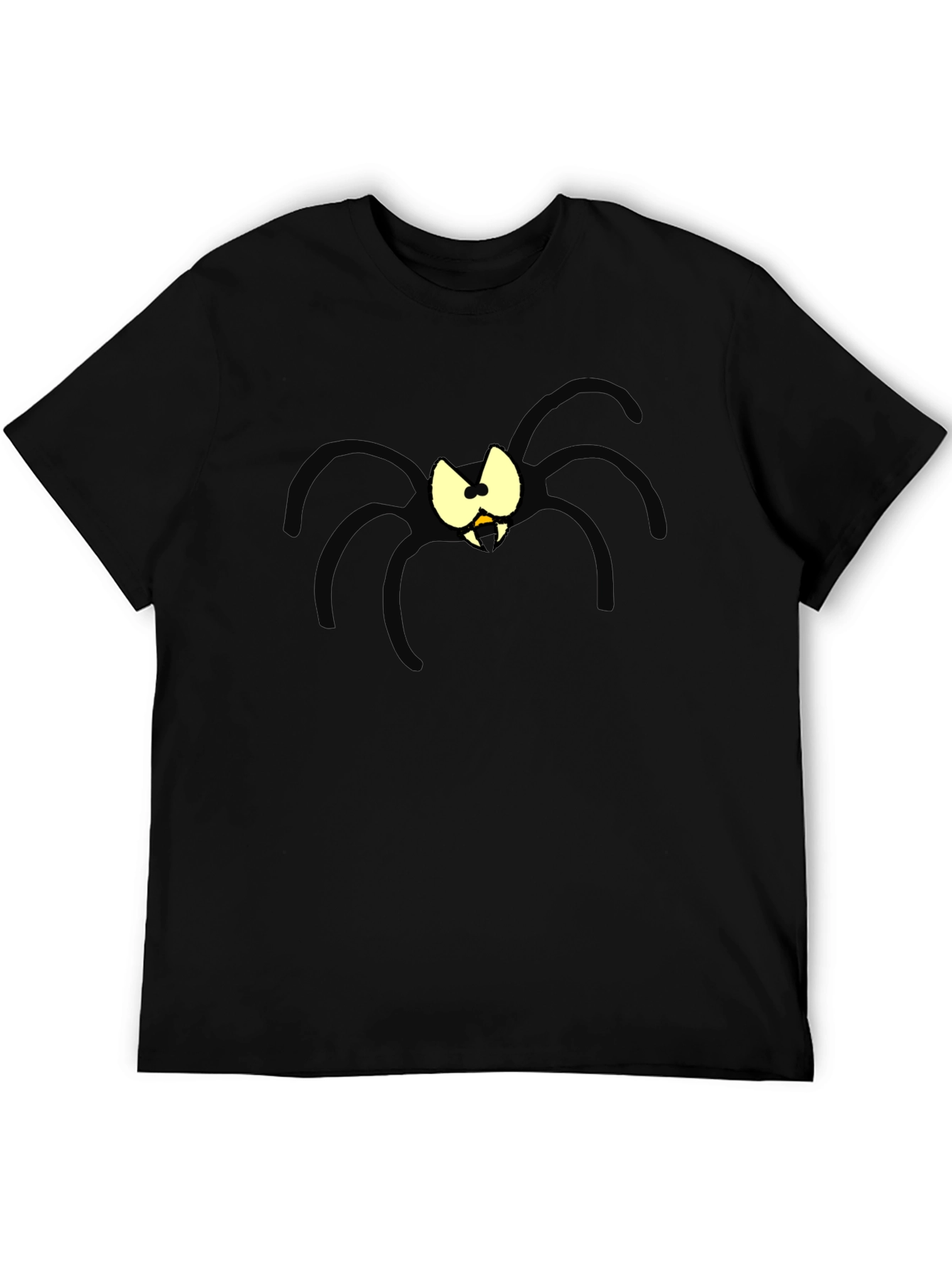 Spooky Spider Graphic T-Shirt - Halloween Ready!