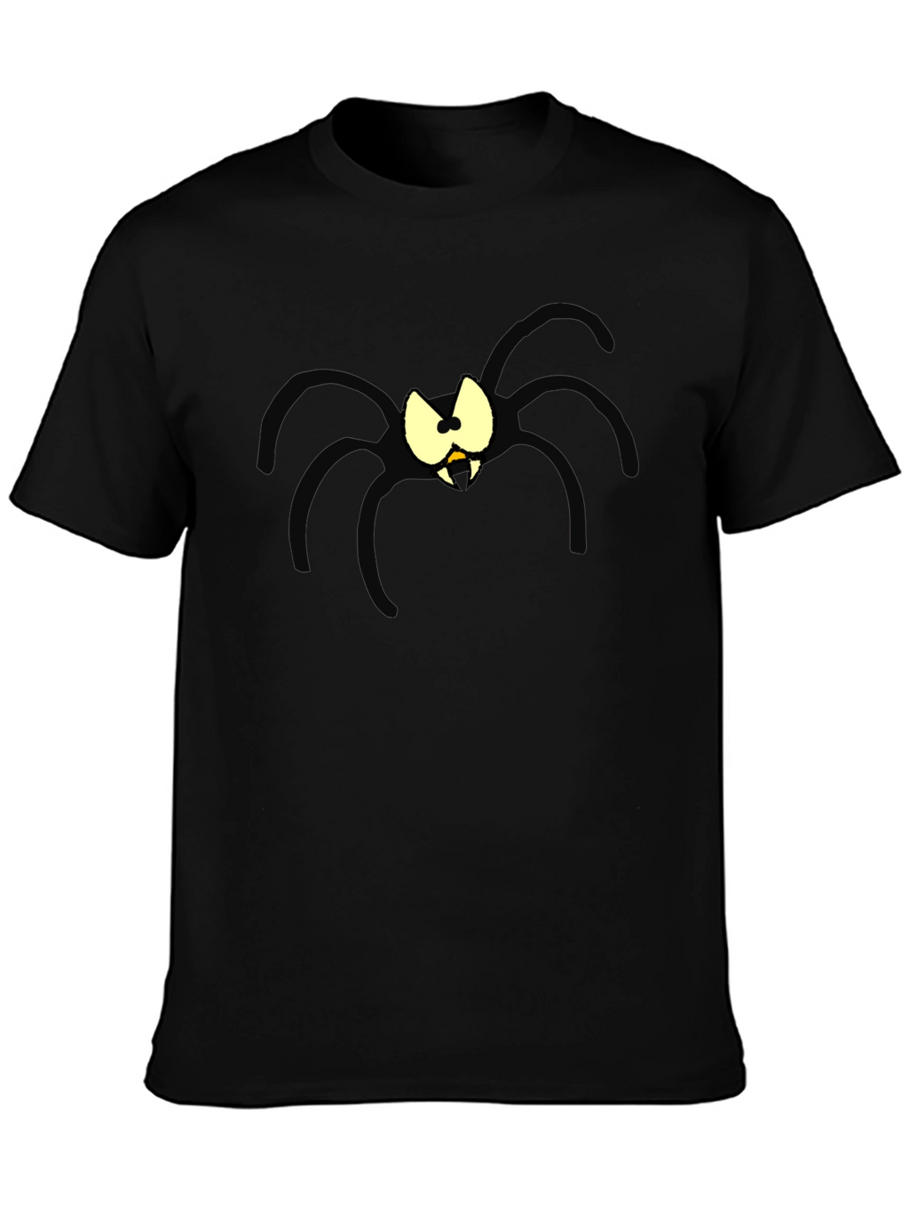 Spooky Spider Graphic T-Shirt - Halloween Ready!