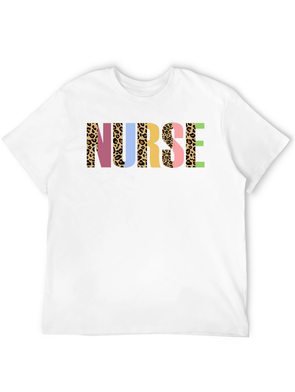 Nurse Leopard Print T-Shirt