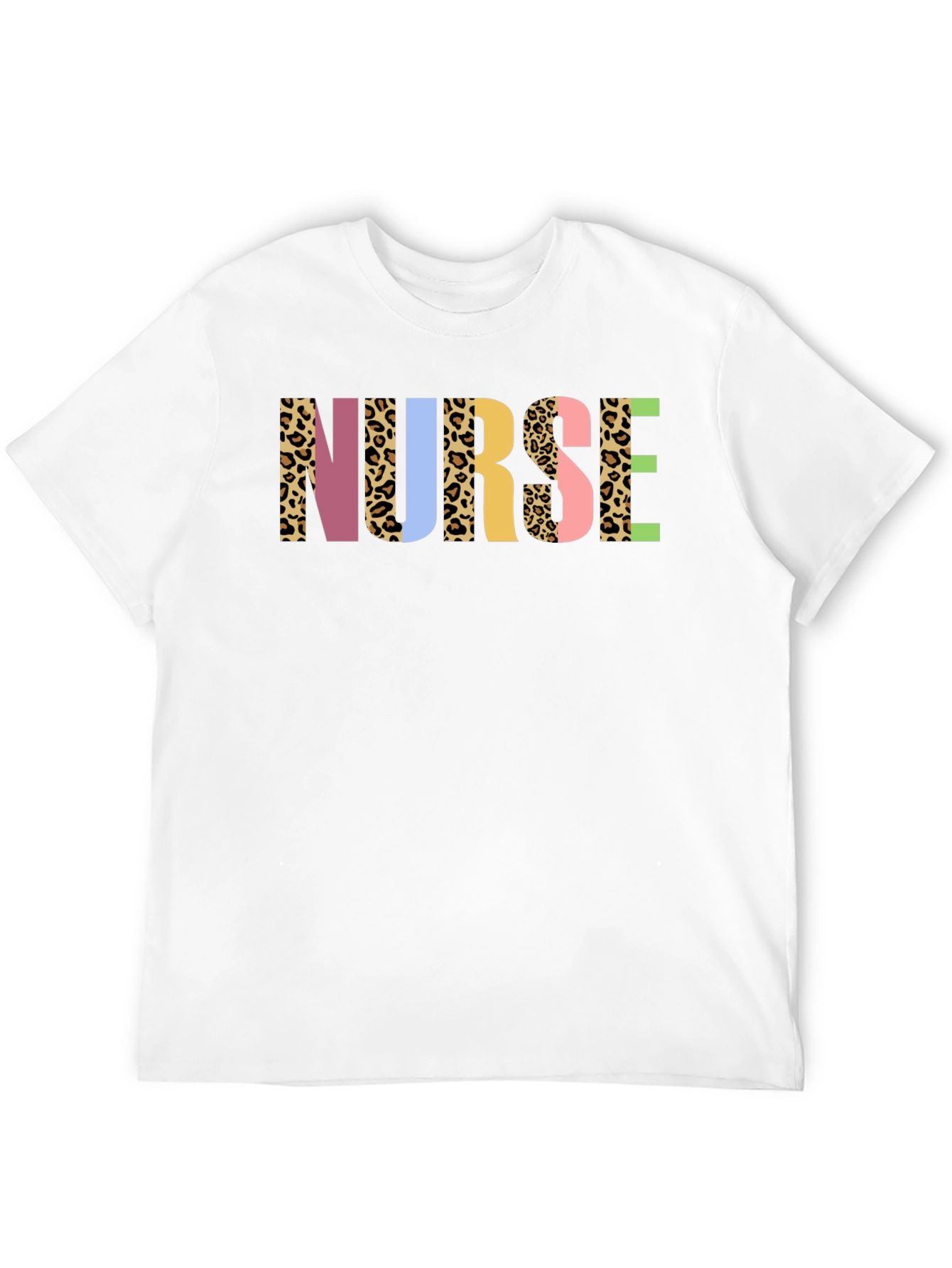 Nurse Leopard Print T-Shirt