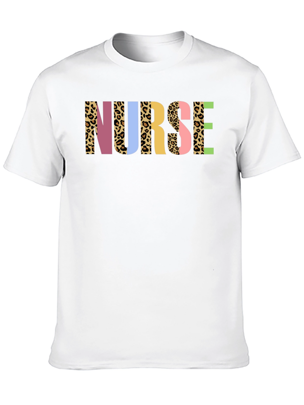 Nurse Leopard Print T-Shirt