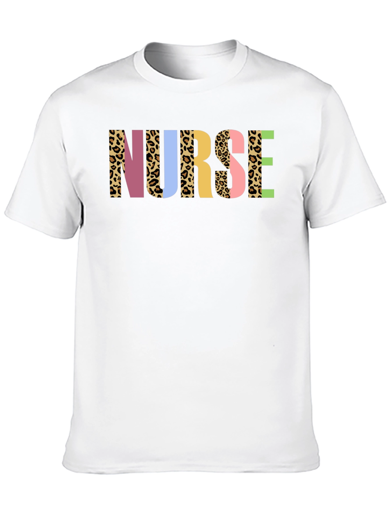 Nurse Leopard Print T-Shirt
