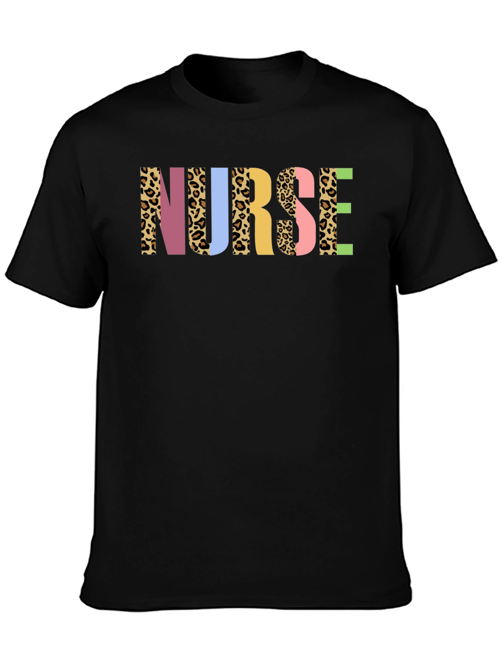Nurse Leopard Print T-Shirt