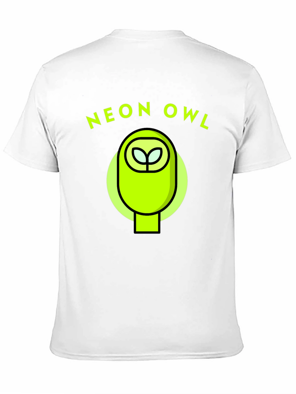 Neon Owl Graphic Tee - Stylish & Unique Design